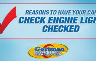 check engine light on? reason to have it checked.