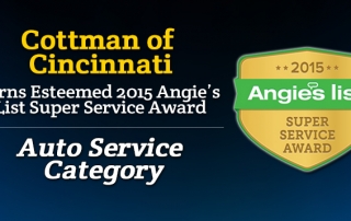 Cottman of Cincinnati, OH - Angie's List Super Service 2015 Award Winner